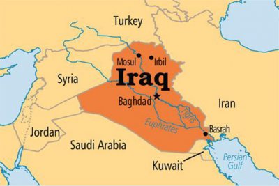 موقعیت جغرافیایی و مساحت عراق
