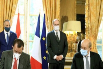 امضای 3 تفاهمنامه بین عراق و فرانسه