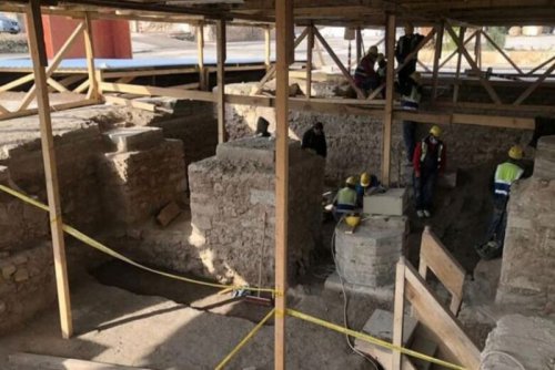 کشف آثار تاریخی جدید در عمق 6 متری مسجد النوری موصل