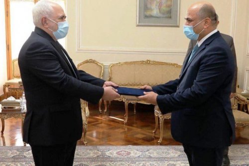 دیدار سفیر جدید عراق با دکتر ظریف